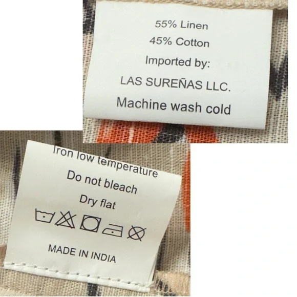 LAS SURENAS Wolf Kisses Lip Amore Print Single Button Linen Loose Fit Blazer - Picture 16 of 16